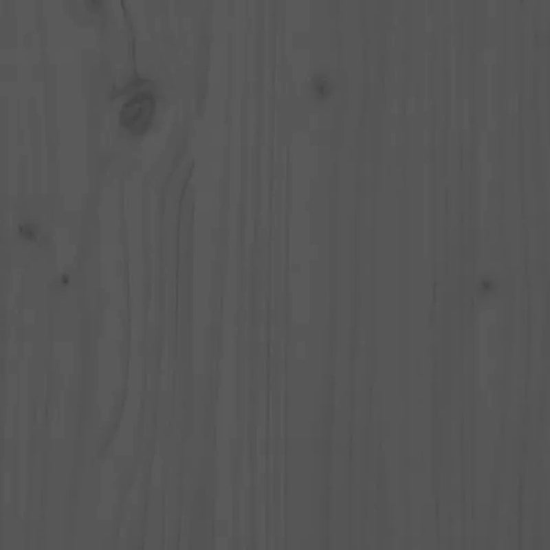 Wandschrank Grau 45x30x35 cm Massivholz Kiefer