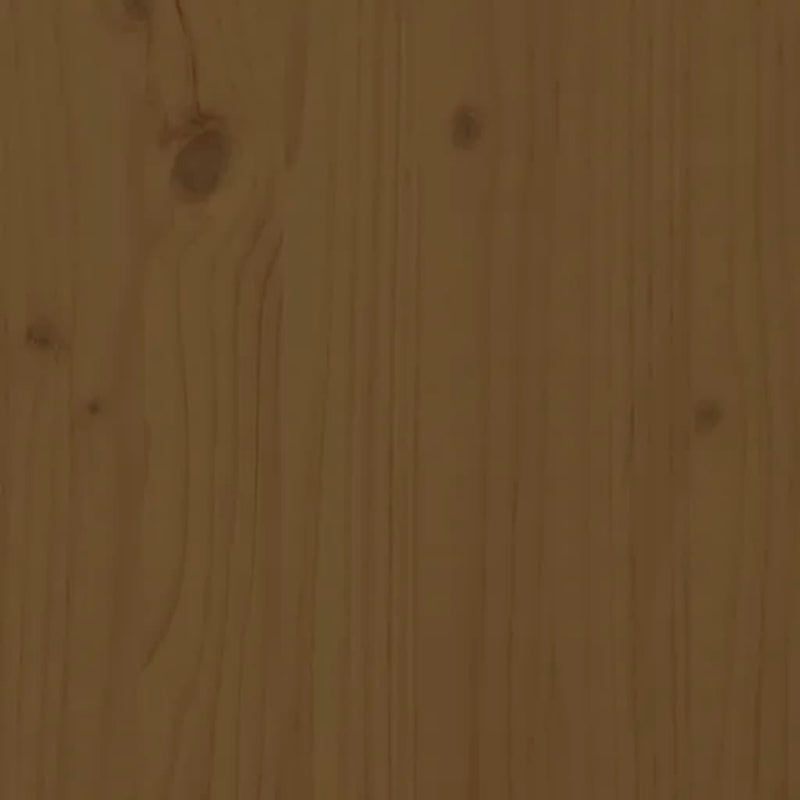Wandschrank Honigbraun 60x30x35 cm Massivholz Kiefer