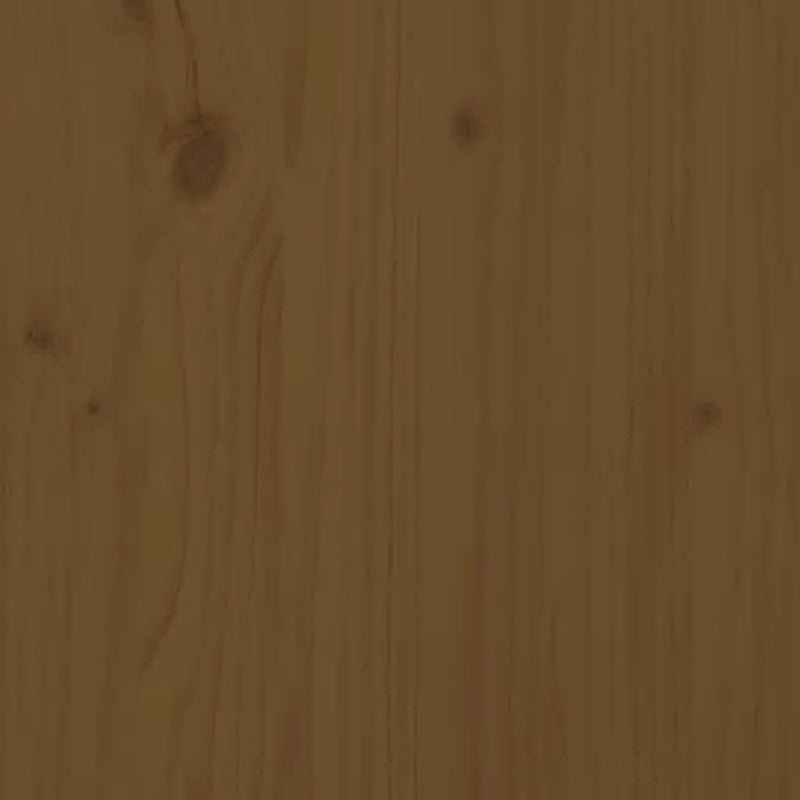 Wandschrank Honigbraun 100x30x35 cm Massivholz Kiefer