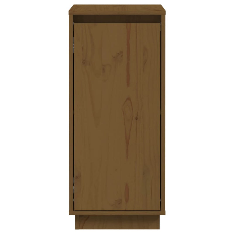 Sideboard Honigbraun 31,5x34x75 cm Massivholz Kiefer
