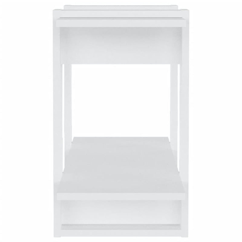 Bücherregal/Raumteiler Weiß 80x30x51 cm