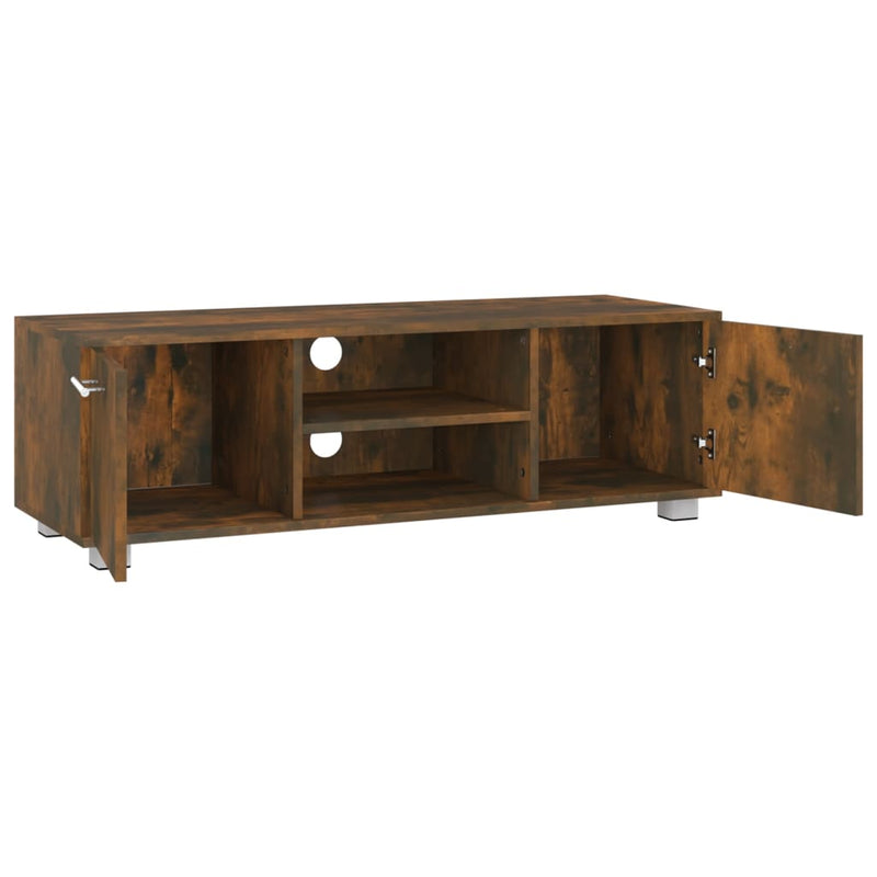 TV-Schrank Räuchereiche 110x40x35 cm Holzwerkstoff