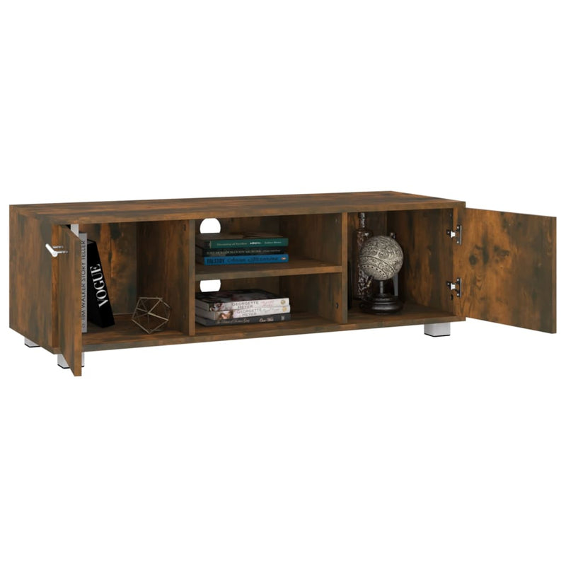 TV-Schrank Räuchereiche 110x40x35 cm Holzwerkstoff