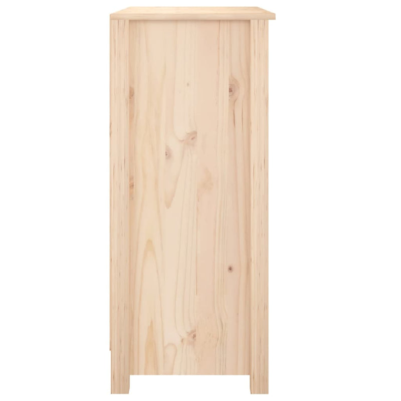 Sideboard 70x35x80 cm Massivholz Kiefer