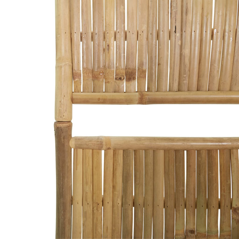 4-tlg. Raumteiler Bambus 160x180 cm