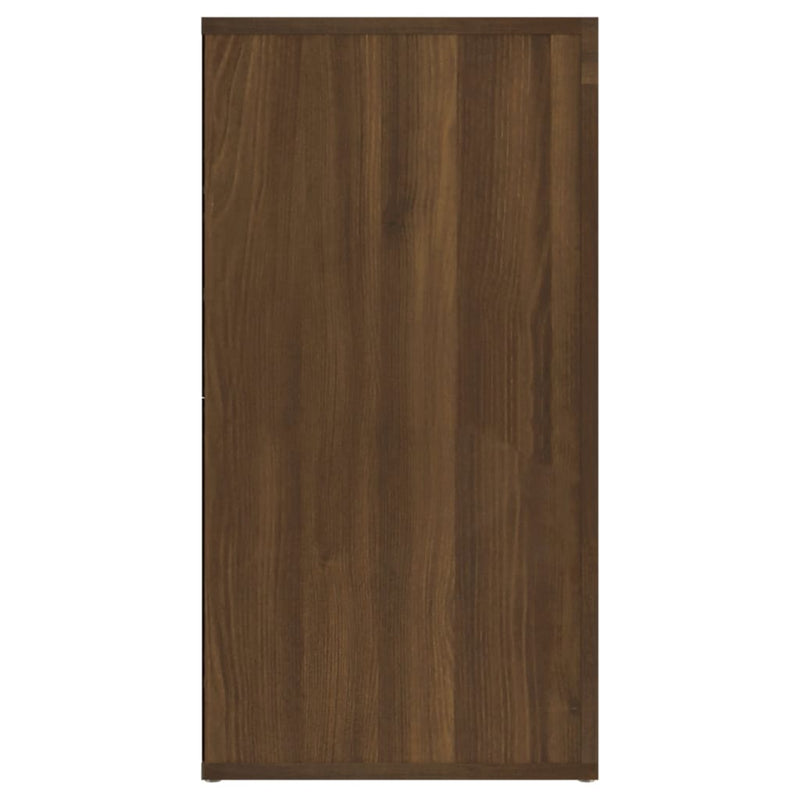 Sideboard Braun Eichen-Optik 120x36x69 cm Holzwerkstoff