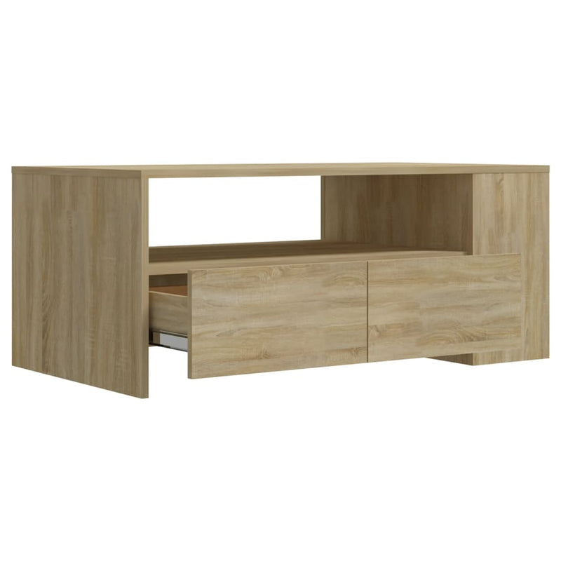 Couchtisch Sonoma-Eiche 102x55x42 cm Holzwerkstoff