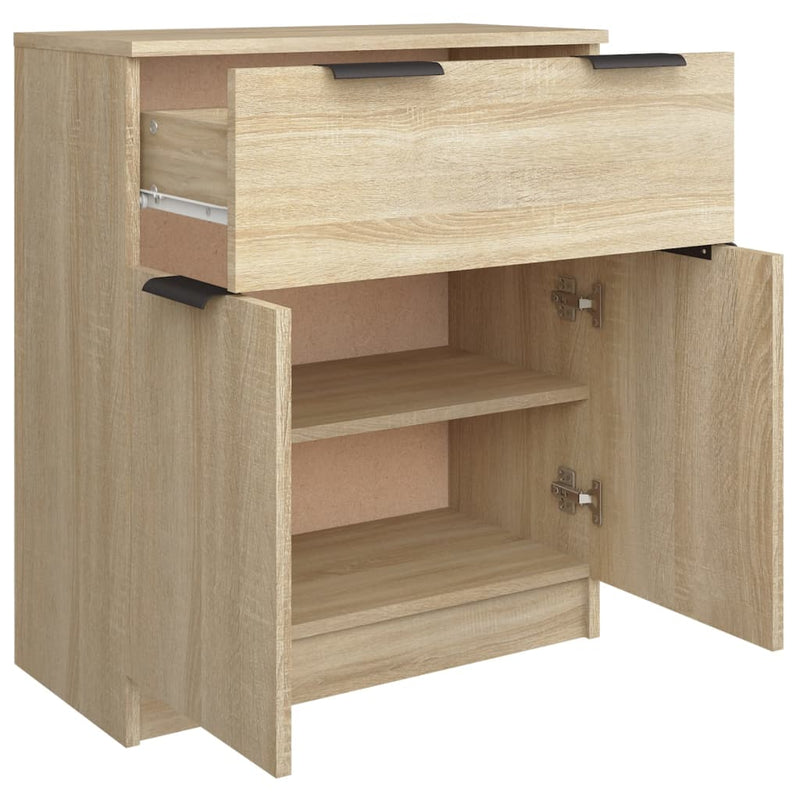 Sideboard Sonoma-Eiche 60x30x70 cm Holzwerkstoff