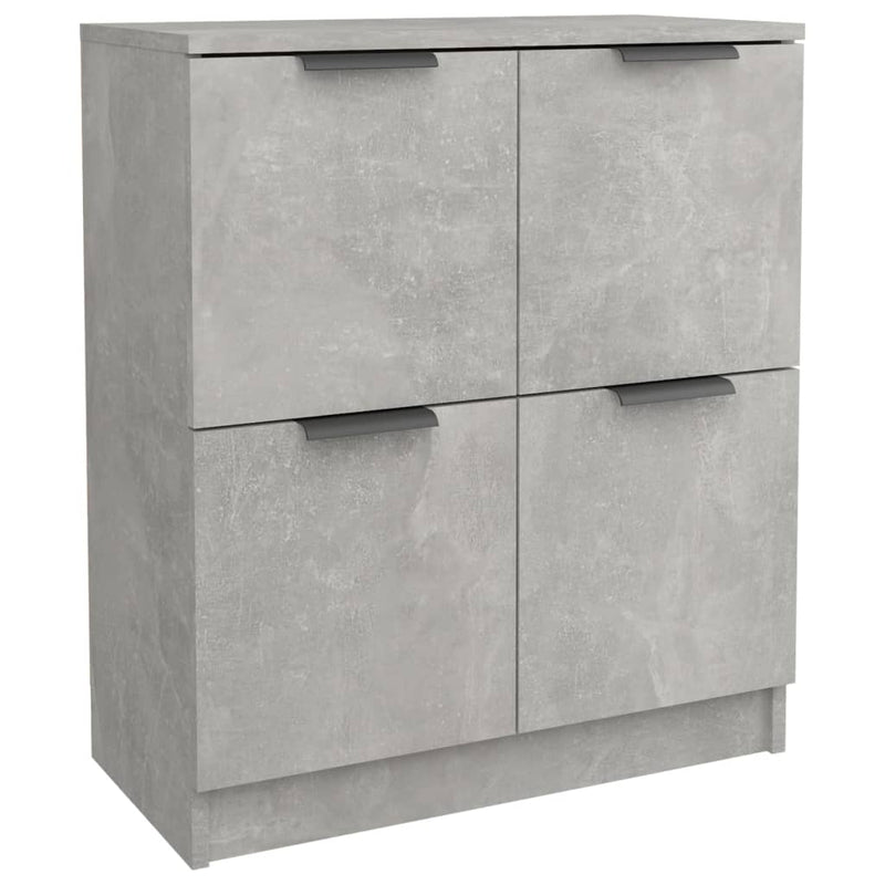 Sideboard Betongrau 60x30x70 cm Holzwerkstoff