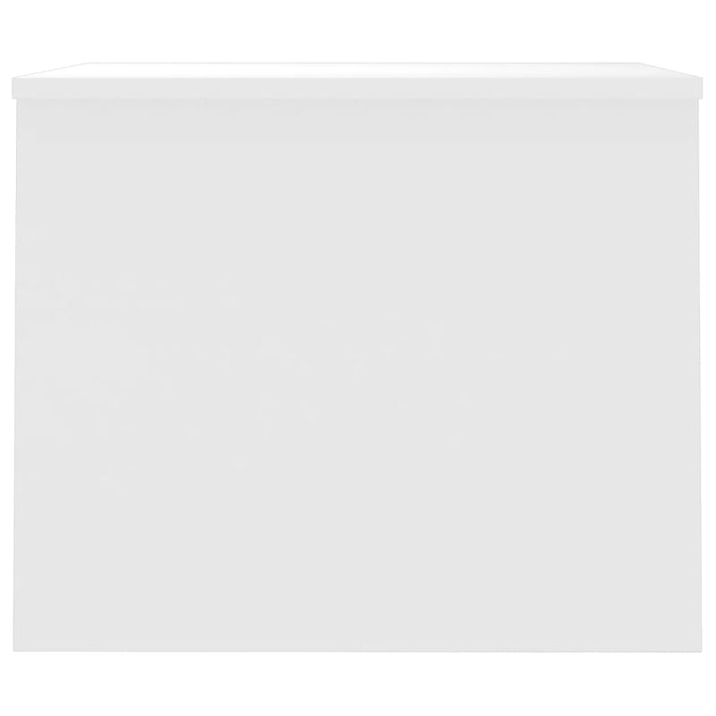 Couchtisch Hochglanz-Weiß 80x50,5x41,5 cm Holzwerkstoff