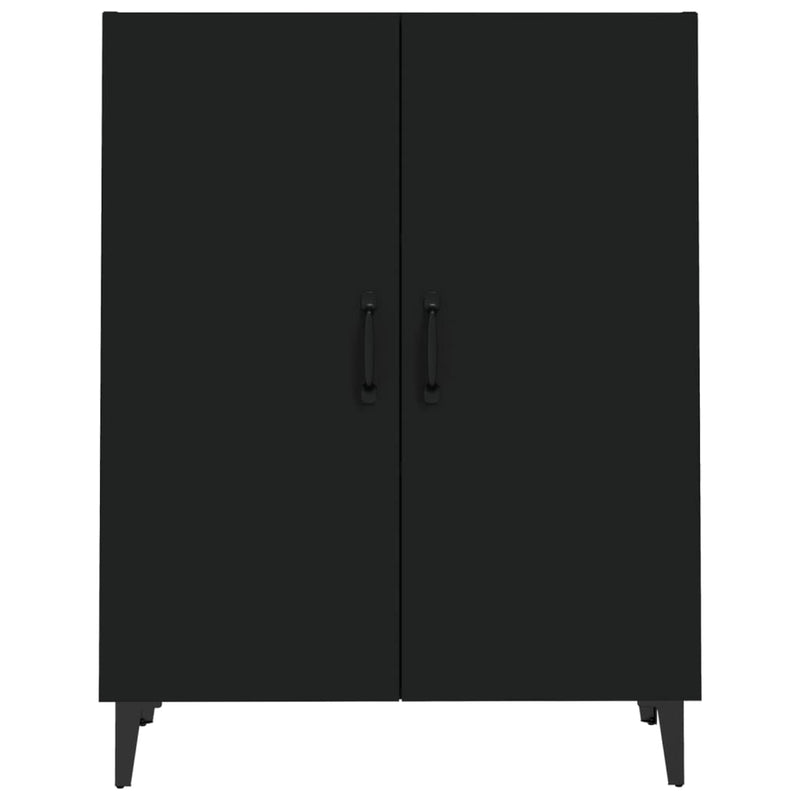 Sideboard Schwarz 70x34x90 cm Holzwerkstoff