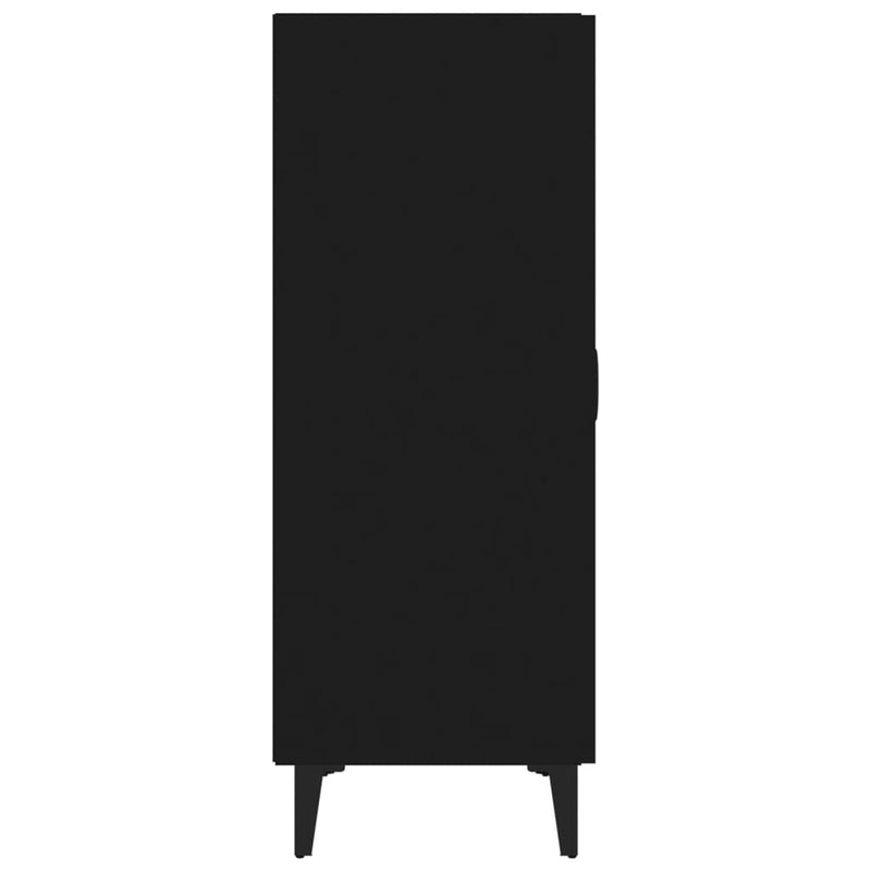 Sideboard Schwarz 70x34x90 cm Holzwerkstoff
