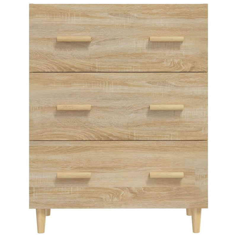 Sideboard Sonoma-Eiche 70x34x90 cm Holzwerkstoff