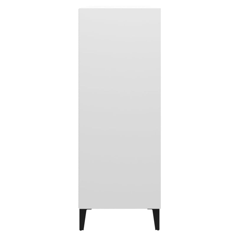 Sideboard Weiß 69,5x32,5x90 cm Holzwerkstoff