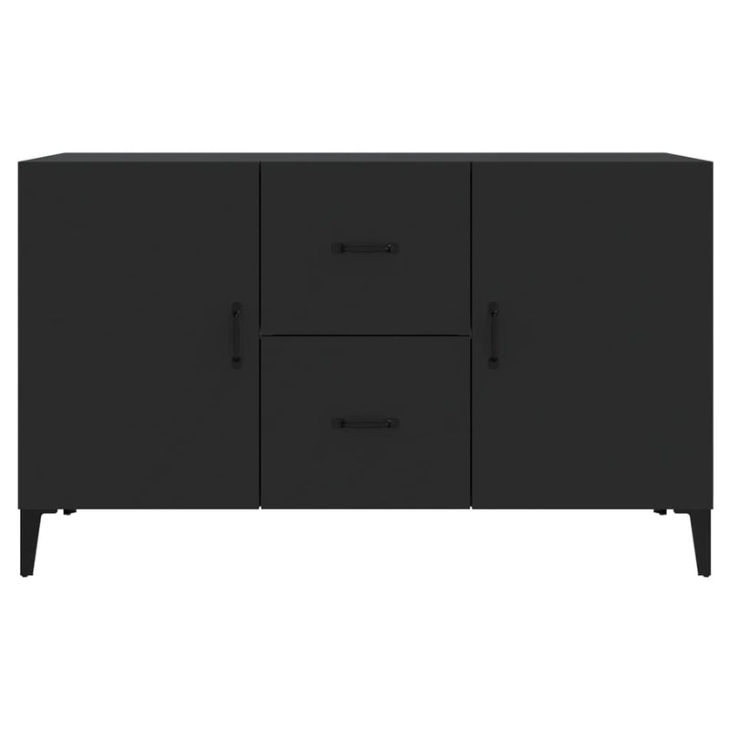 Sideboard Schwarz 100x36x60 cm Holzwerkstoff