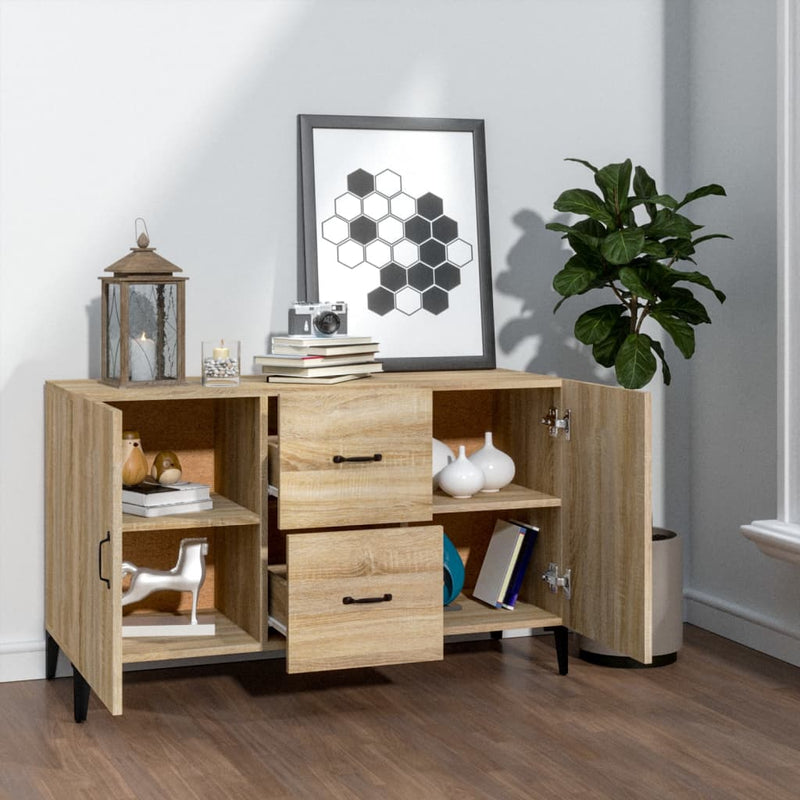 Sideboard Sonoma-Eiche 100x36x60 cm Holzwerkstoff