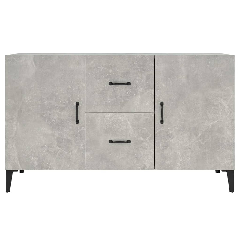 Sideboard Betongrau 100x36x60 cm Holzwerkstoff