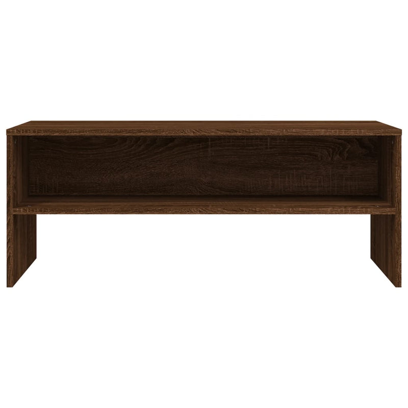 TV-Schrank Braun Eichen-Optik 100x40x40 cm Holzwerkstoff