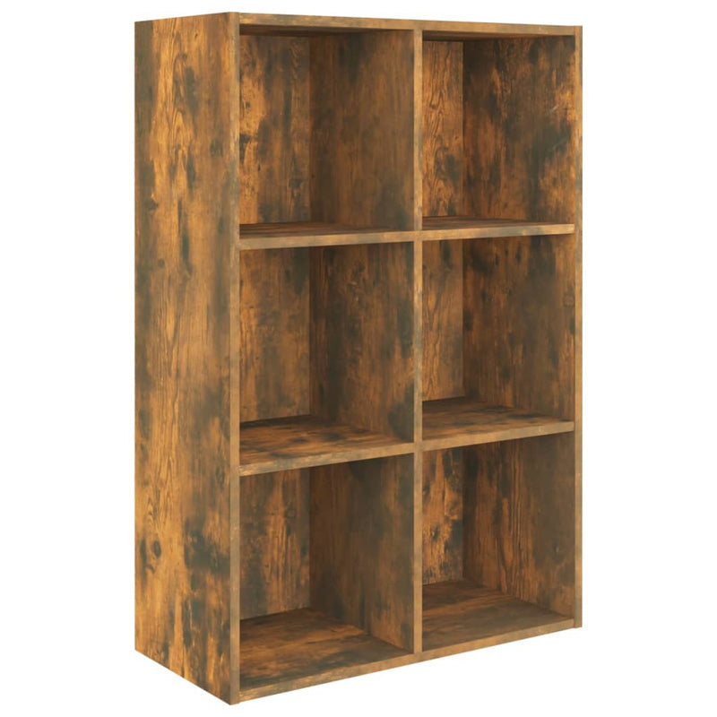 Bücherregal/Sideboard Räuchereiche 66x30x98 cm Holzwerkstoff