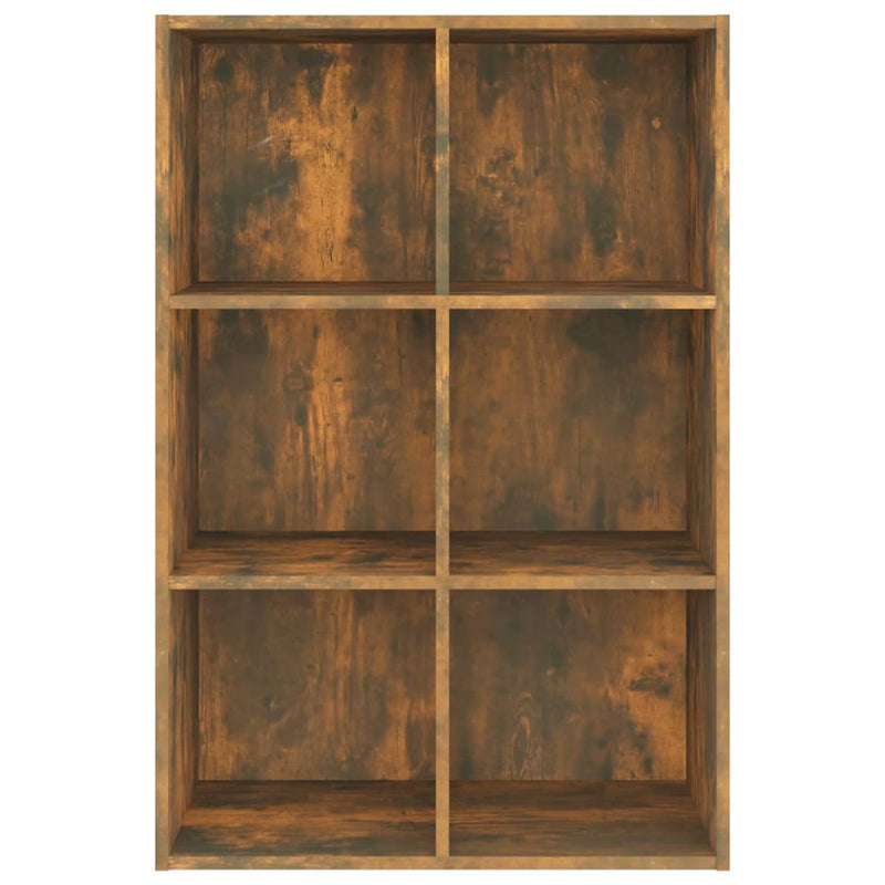 Bücherregal/Sideboard Räuchereiche 66x30x98 cm Holzwerkstoff