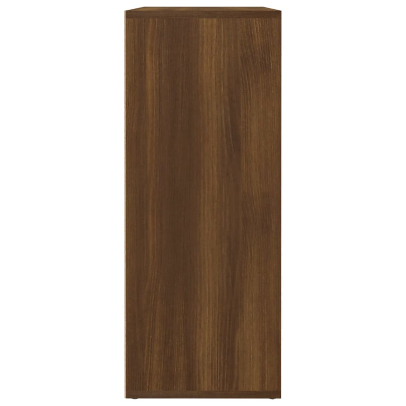 Sideboard Braun Eichen-Optik 60x30x75 cm Holzwerkstoff