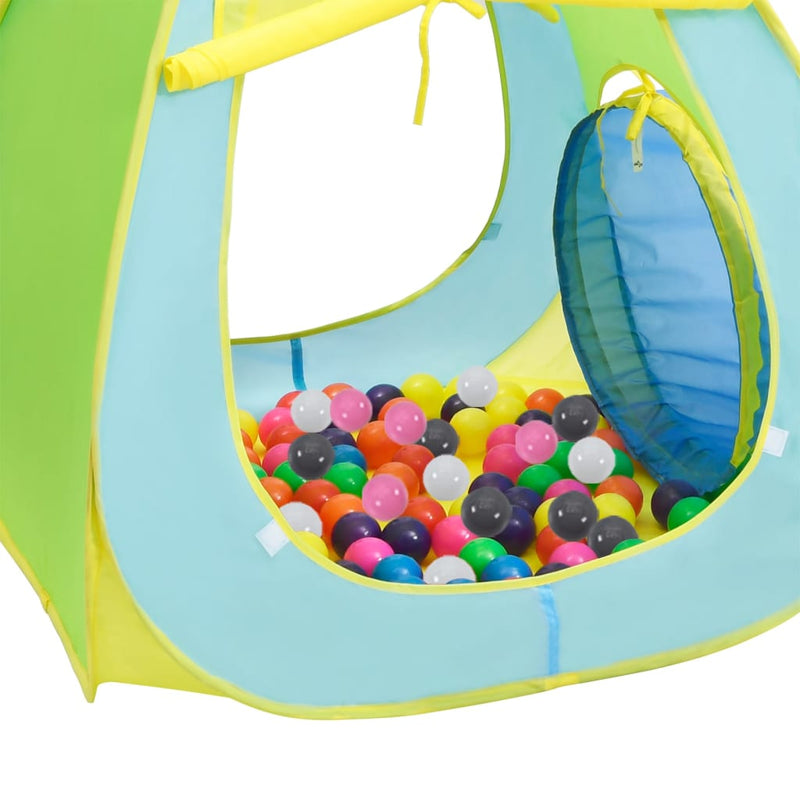 Kinderspielzelt mit 350 Bällen Mehrfarbig