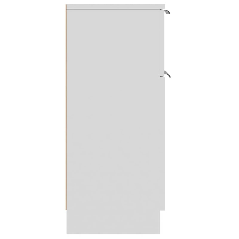 Sideboard Weiß 30x30x70 cm Holzwerkstoff