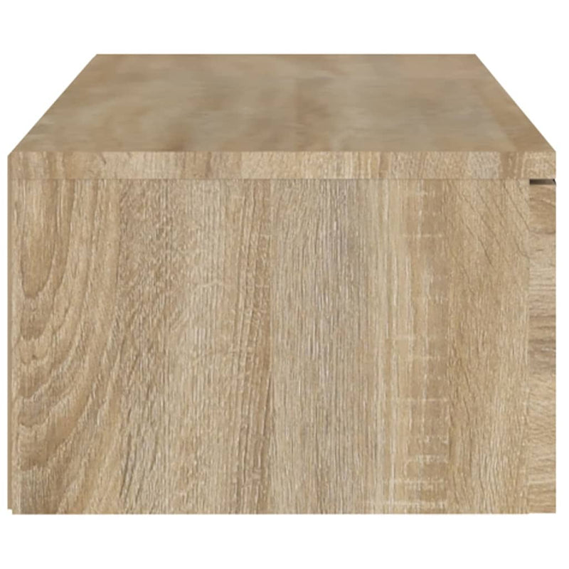 Wandschrank Sonoma-Eiche 102x30x20 cm Holzwerkstoff