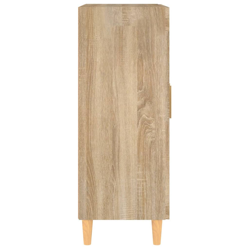 Sideboard Sonoma-Eiche 69,5x34x90 cm Holzwerkstoff