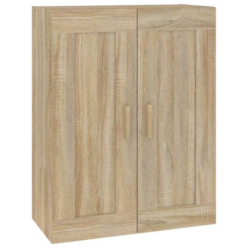 Wandschrank Sonoma-Eiche 69,5x32,5x90 cm Holzwerkstoff