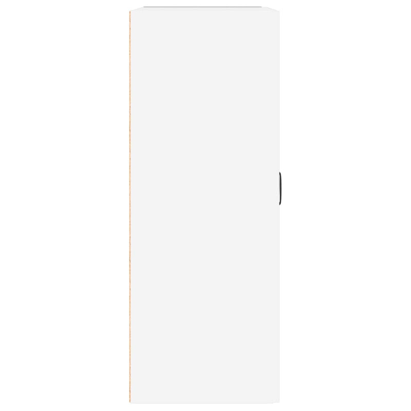 Hängeschrank Hochglanz-Weiß 69,5x32,5x90 cm