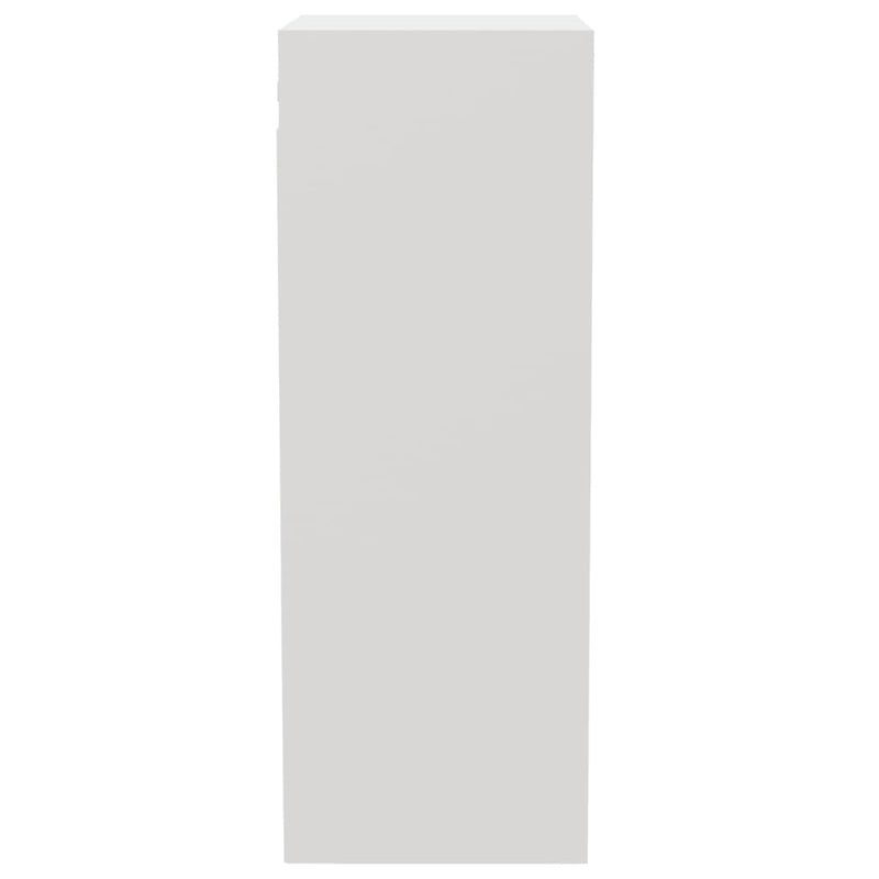 Wandschrank Weiß 34,5x32,5x90 cm Holzwerkstoff