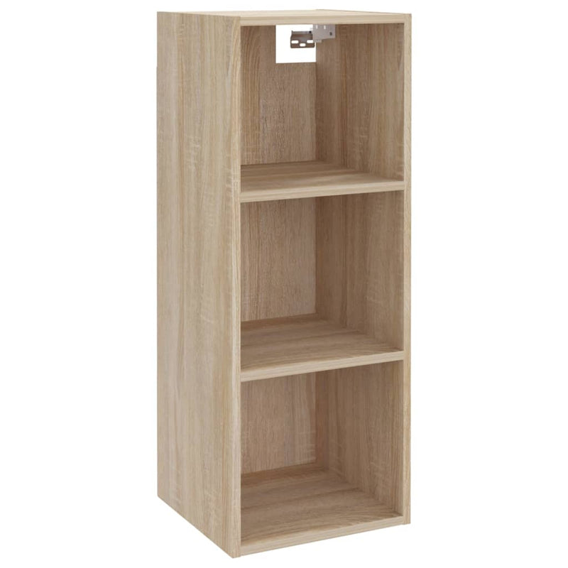 Wandschrank Sonoma-Eiche 34,5x32,5x90 cm Holzwerkstoff