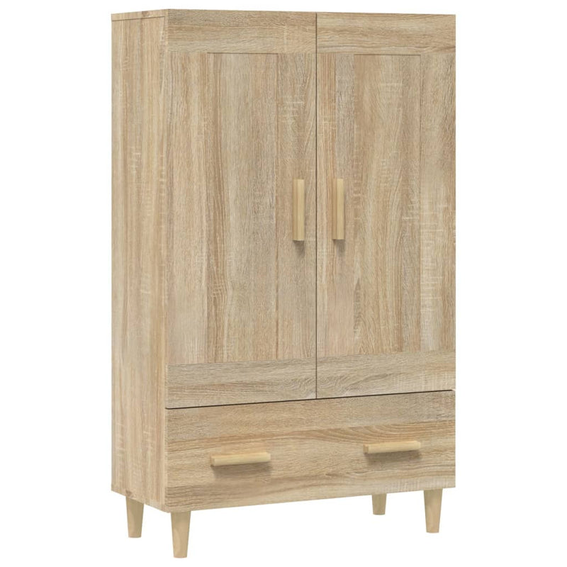 Highboard Sonoma-Eiche 70x31x115 cm Holzwerkstoff