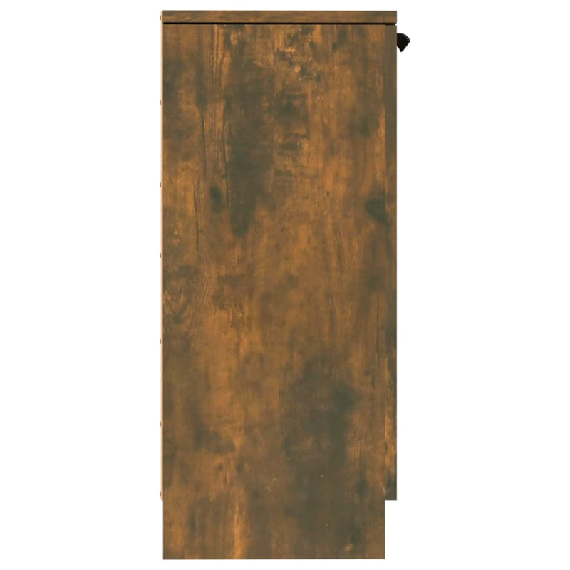 Sideboard Räuchereiche 30x30x70 cm Holzwerkstoff