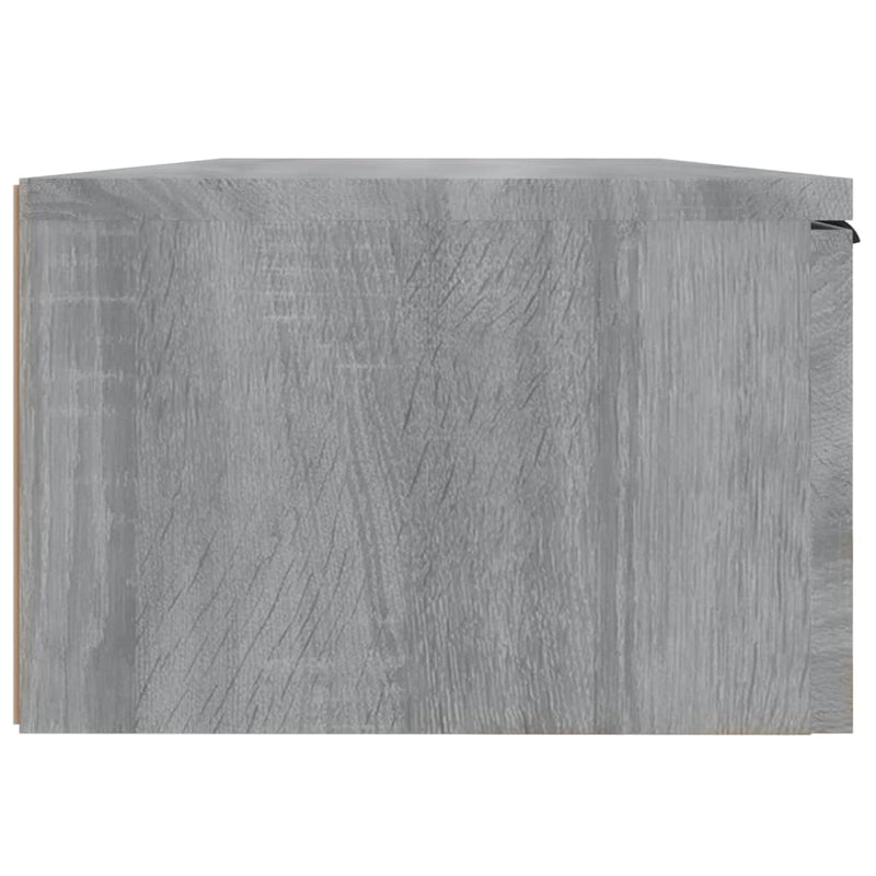 Wandschrank Grau Sonoma 68x30x20 cm Holzwerkstoff