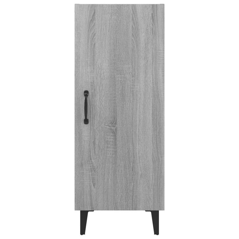 Sideboard Grau Sonoma 34,5x34x90 cm Holzwerkstoff