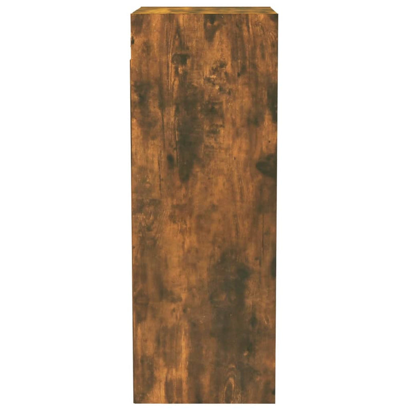 Wandschrank Räuchereiche 32,5x34,5x90 cm Holzwerkstoff