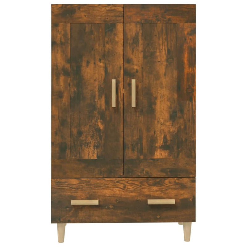 Highboard Räuchereiche 70x31x115 cm Holzwerkstoff