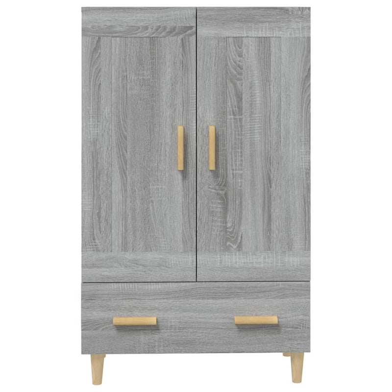 Highboard Grau Sonoma 70x31x115 cm Holzwerkstoff