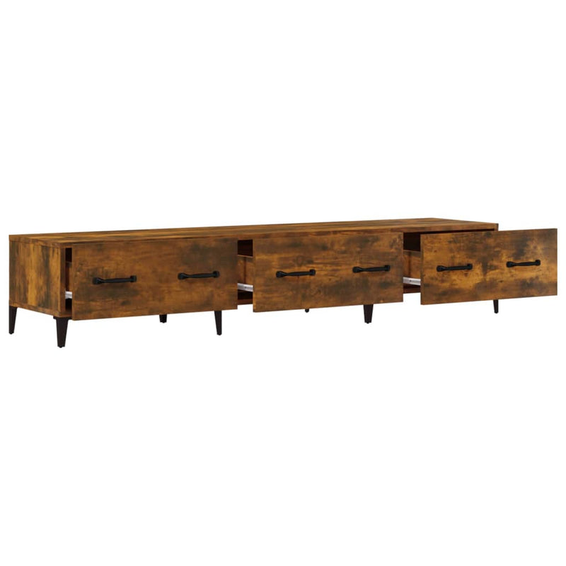 TV-Schrank Räuchereiche 150x34,5x30 cm Holzwerkstoff