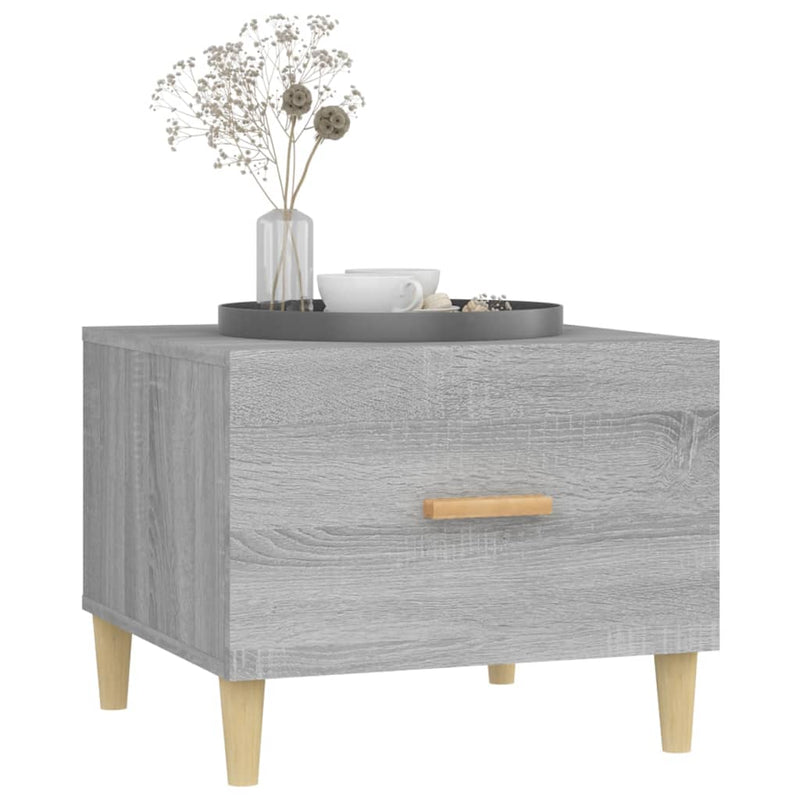 Couchtische 2 Stk. Grau Sonoma 50x50x40 cm Holzwerkstoff