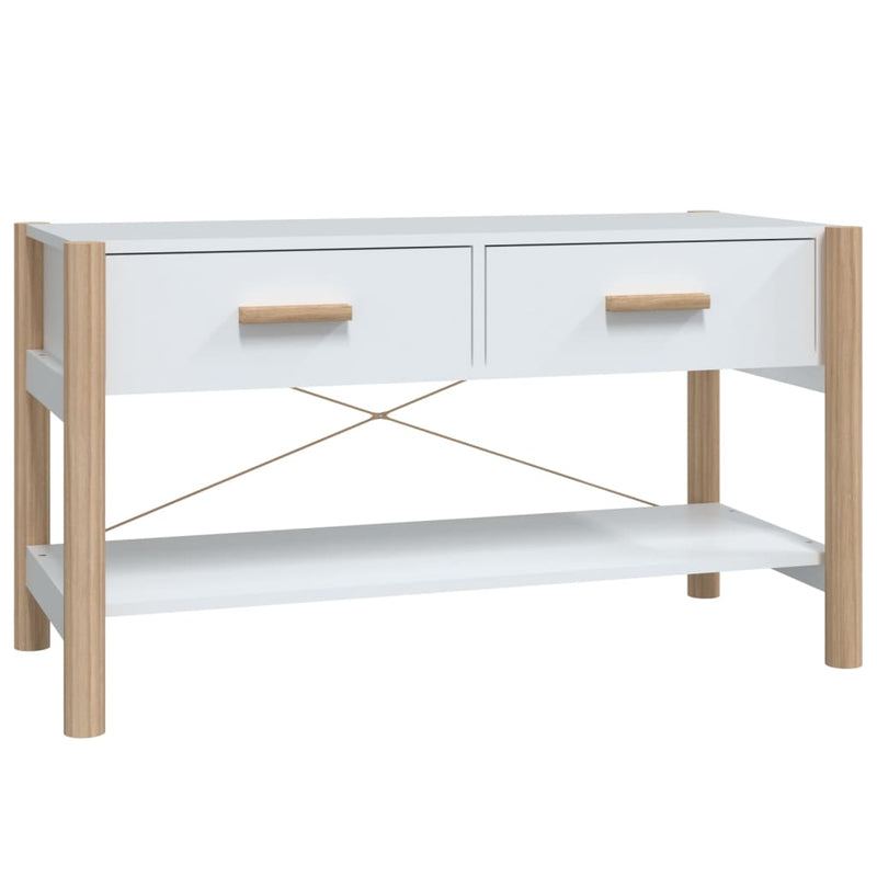 TV-Schrank Weiß 82x38x45 cm Holzwerkstoff