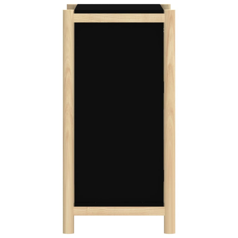 Sideboard Schwarz 62x38x75 cm Holzwerkstoff