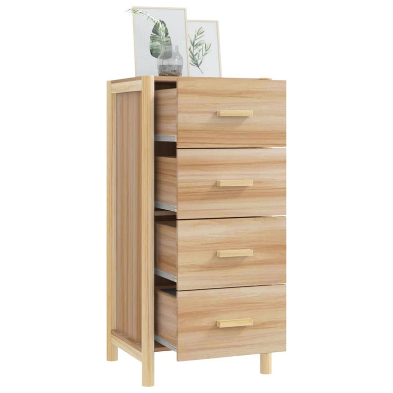 Highboard 42x38x90 cm Holzwerkstoff