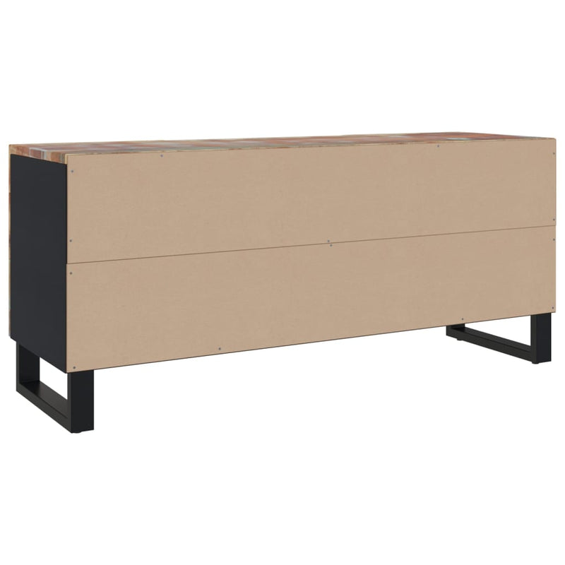 TV-Schrank 105x33x46 cm Altholz Massiv