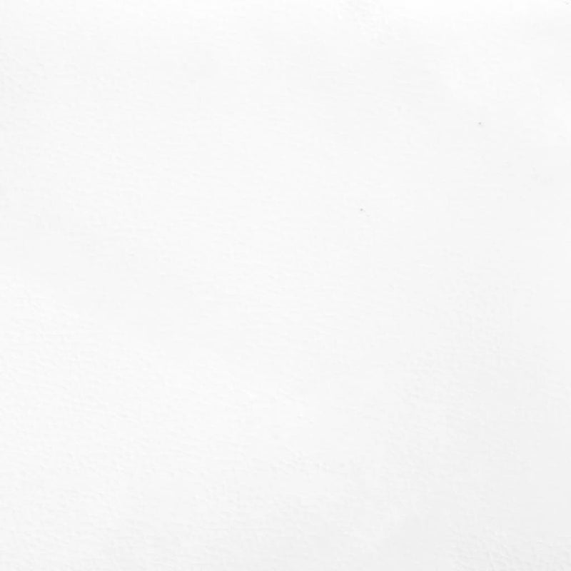 Taschenfederkernmatratze Weiß 90x190x20 cm Kunstleder