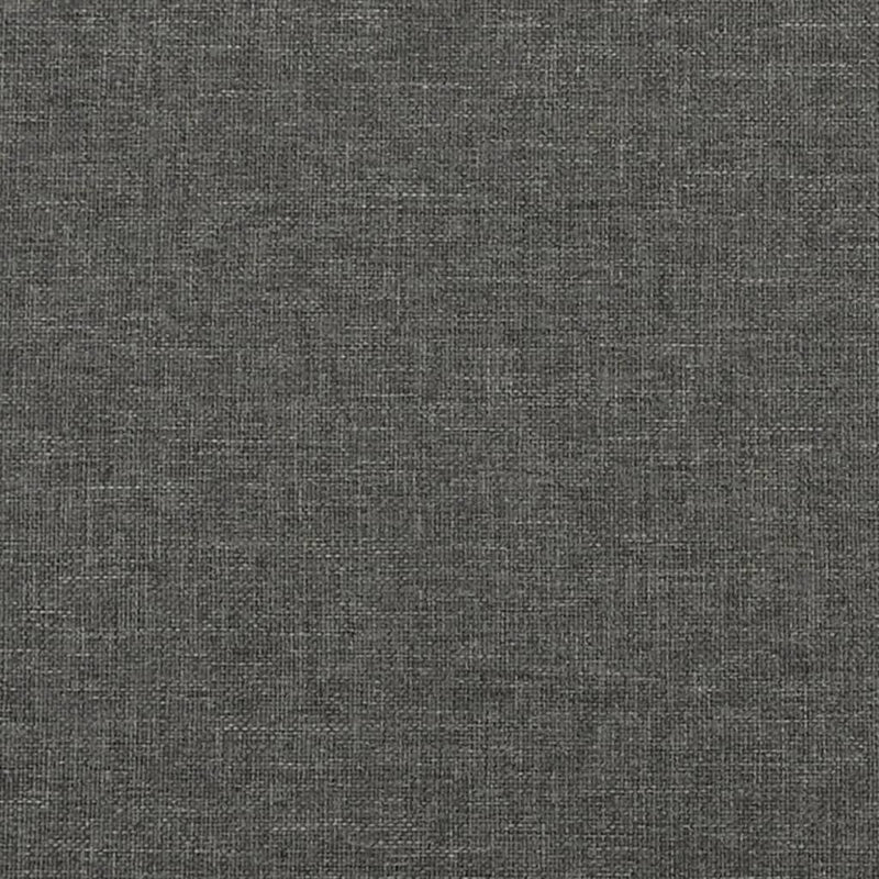 Taschenfederkernmatratze Dunkelgrau 90x200x20 cm Stoff