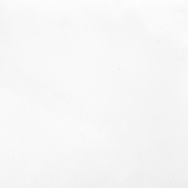 Taschenfederkernmatratze Weiß 140x190x20 cm Kunstleder