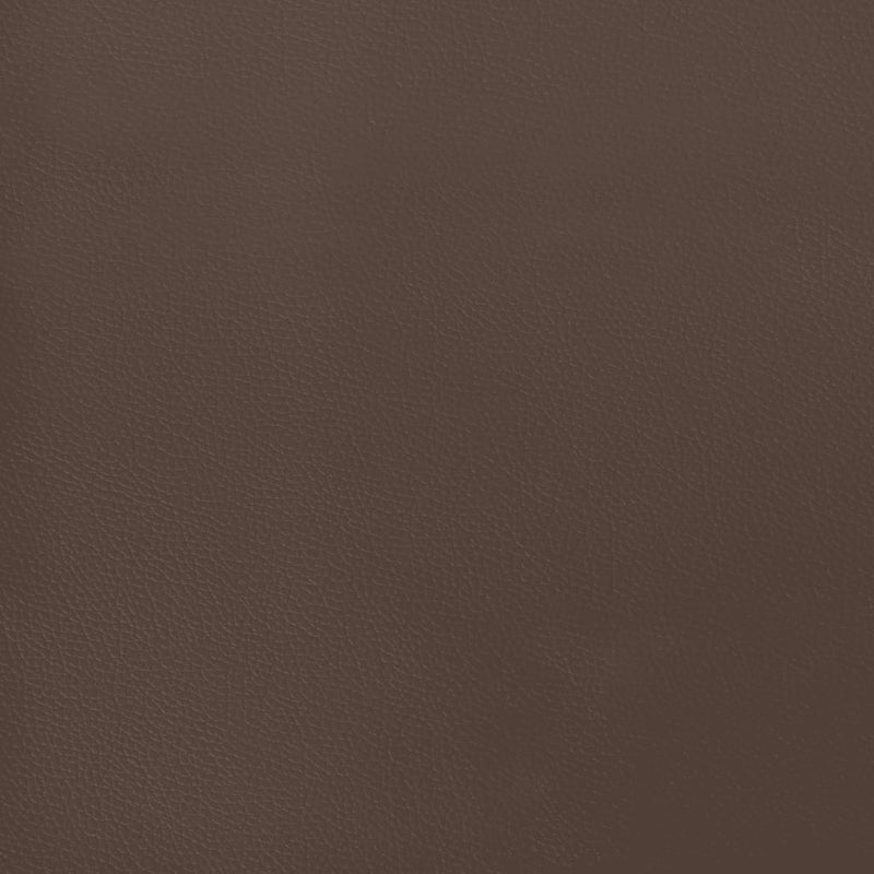 Taschenfederkernmatratze Braun 180x200x20 cm Kunstleder